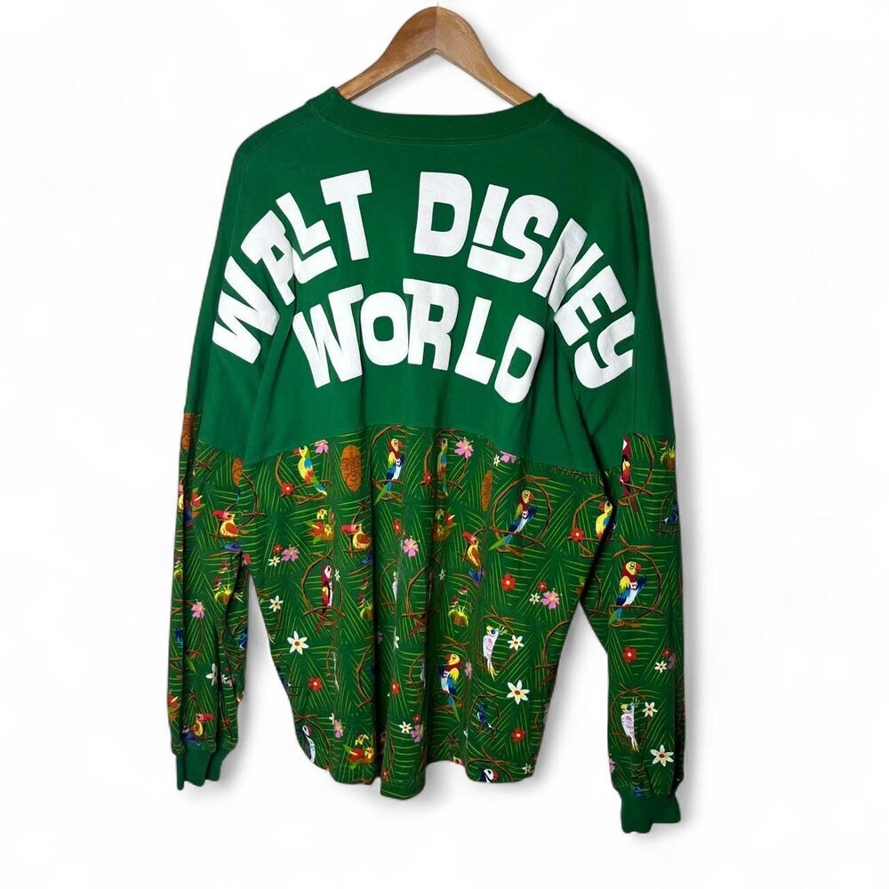 Walt Disney World Spirit Jersey Enchanted Tiki Room Long Sleeve Shirt